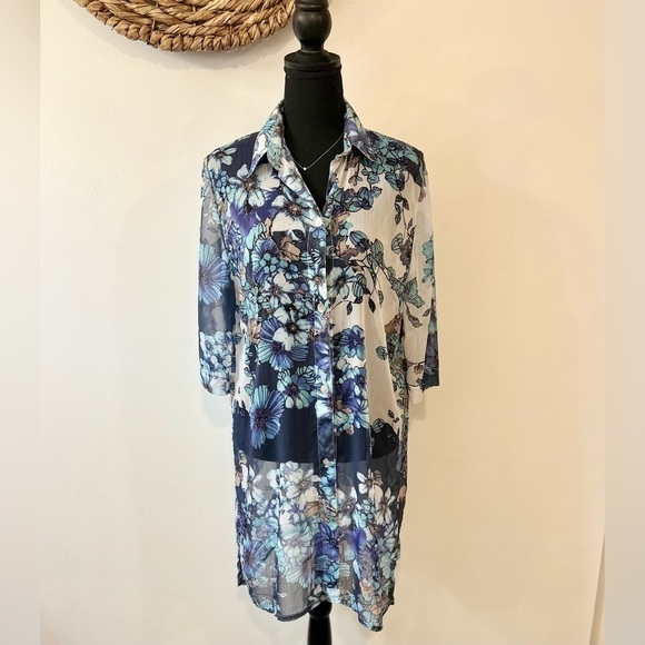 KUNY Barcelona Swimwear Coverup Size 6 - Picture 1 of 11